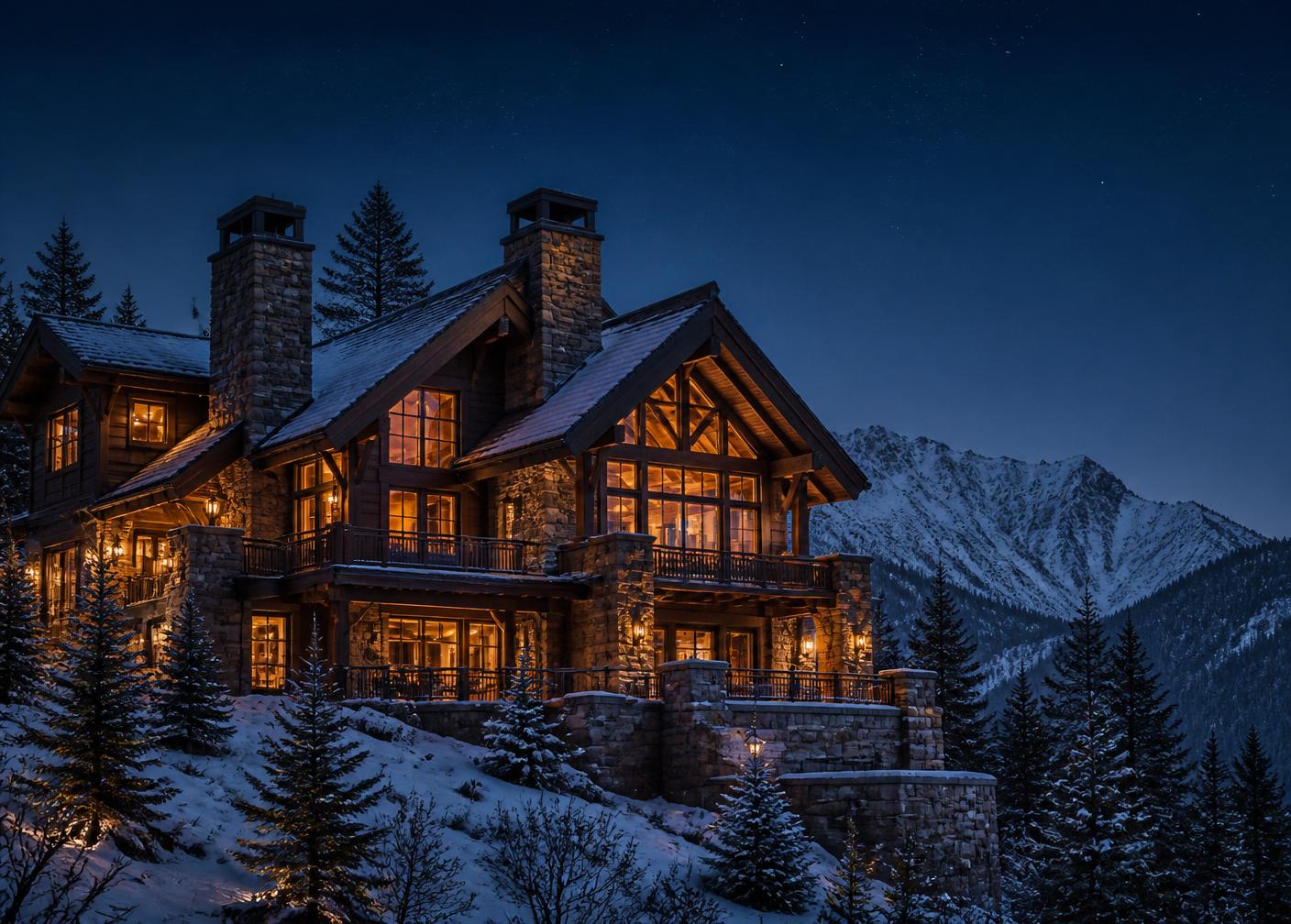 Mountain lodges